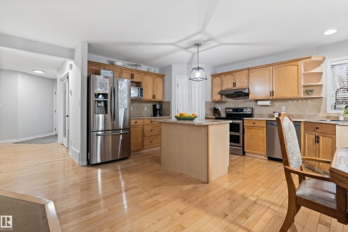 20432 50 Avenue, Edmonton, AB - Indoor Photo Showing Kitchen With Double Sink