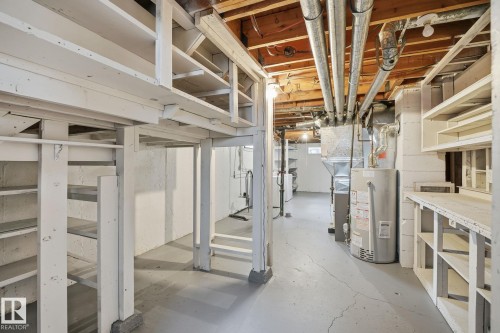 14719 87 Avenue, Edmonton, AB - Indoor Photo Showing Basement