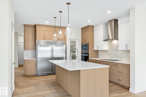 22372 89 Avenue, Edmonton, AB - Indoor Photo Showing Kitchen With Upgraded Kitchen