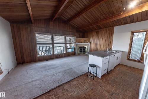 6818 50 Avenue, Rural Lac Ste. Anne County, AB - Indoor With Fireplace