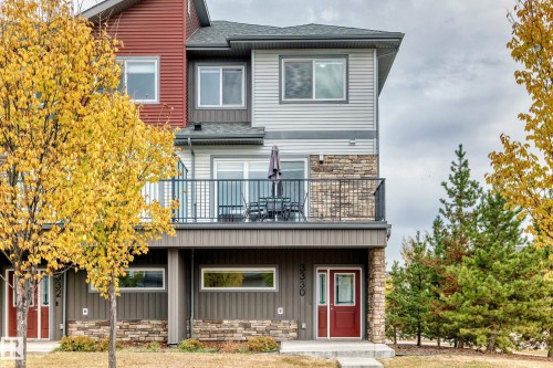 3330 15A Avenue, Edmonton, AB - Outdoor With Balcony With Deck Patio Veranda With Facade