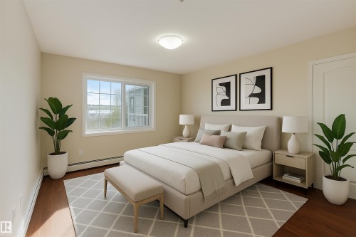 214 12660 142 Avenue, Edmonton, AB - Indoor Photo Showing Bedroom