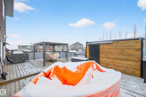 21711 85 Avenue, Edmonton, AB - Outdoor With Deck Patio Veranda With Exterior