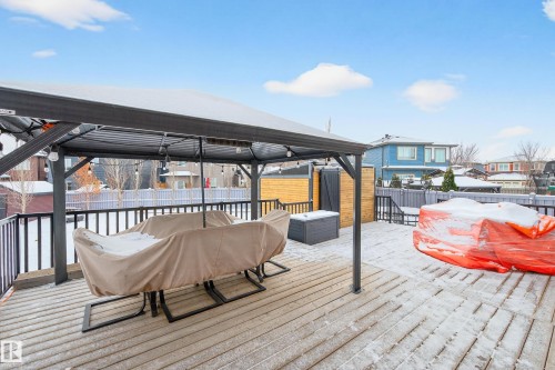 21711 85 Avenue, Edmonton, AB - Outdoor With Deck Patio Veranda With Exterior