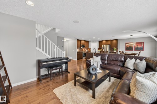 21711 85 Avenue, Edmonton, AB - Indoor Photo Showing Living Room