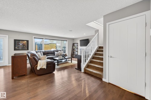 21711 85 Avenue, Edmonton, AB - Indoor Photo Showing Living Room