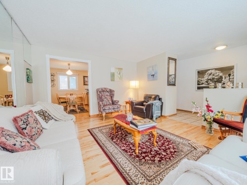 15212 60 Street, Edmonton, AB - Indoor Photo Showing Living Room