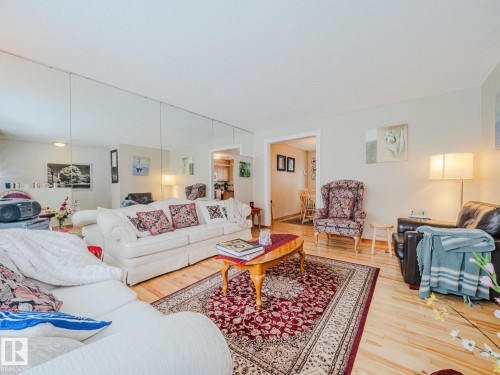 15212 60 Street, Edmonton, AB - Indoor Photo Showing Living Room