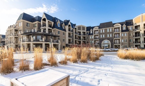 425 6083 Maynard Way E, Edmonton, AB - Outdoor With Balcony With Facade