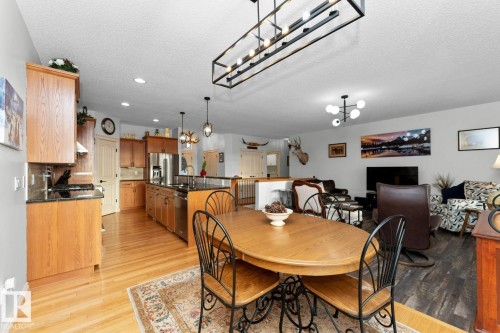 3211 62 Street, Beaumont, AB - Indoor Photo Showing Dining Room