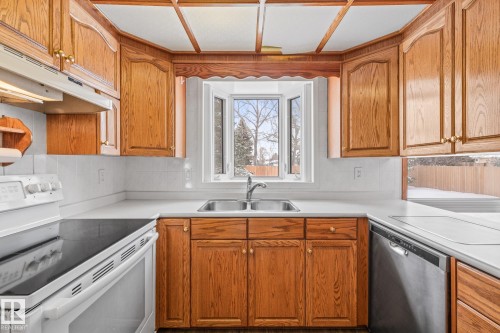 16239 114 Street, Edmonton, AB - Indoor Photo Showing Kitchen With Double Sink
