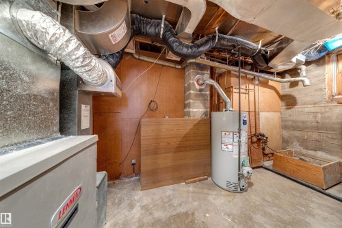 10525 134 Street, Edmonton, AB - Indoor Photo Showing Basement