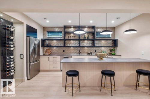 26 Easton Close, St. Albert, AB - Indoor Photo Showing Kitchen With Upgraded Kitchen