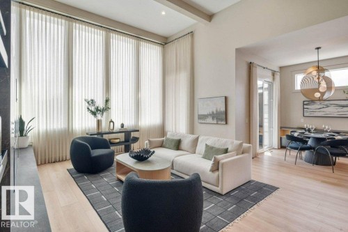 26 Easton Close, St. Albert, AB - Indoor Photo Showing Living Room