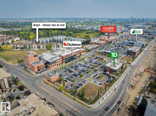 267 10520 120 Street, Edmonton, AB -  With View