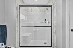 Full bathroom with a shower stall - 