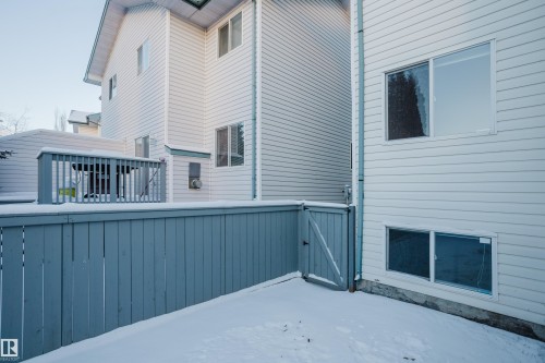 57 843 Youville Drive W, Edmonton, AB - Outdoor With Deck Patio Veranda With Exterior