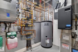 Utility room with water heater - 