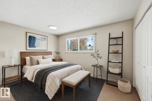 2007 49A Street, Edmonton, AB - Indoor Photo Showing Bedroom