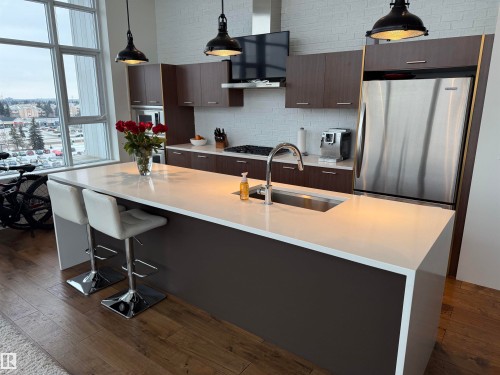 710 2504 109 Street, Edmonton, AB - Indoor Photo Showing Kitchen With Upgraded Kitchen