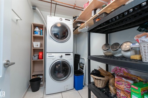 1105 10130 114 Street, Edmonton, AB - Indoor Photo Showing Laundry Room