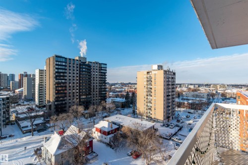 1105 10130 114 Street, Edmonton, AB - Outdoor With View