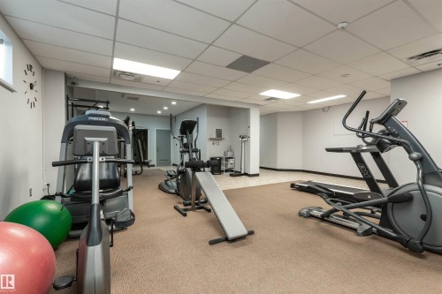 1105 10130 114 Street, Edmonton, AB - Indoor Photo Showing Gym Room