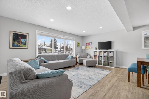 5604 91 Avenue, Edmonton, AB - Indoor Photo Showing Living Room