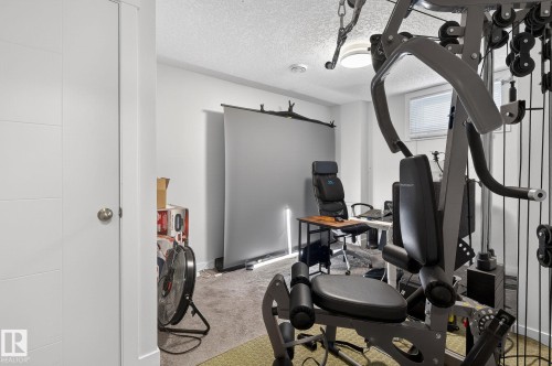 3740 63 Street Nw, Edmonton, AB - Indoor Photo Showing Gym Room