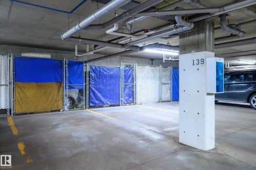 318 1144 Adamson Drive, Edmonton, AB - Indoor Photo Showing Garage
