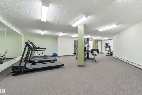 307 6315 135 Avenue, Edmonton, AB - Indoor Photo Showing Gym Room