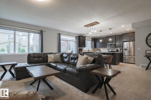 2011 201 Street, Edmonton, AB - Indoor Photo Showing Living Room