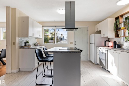 7203 93 Avenue, Edmonton, AB - Indoor Photo Showing Kitchen