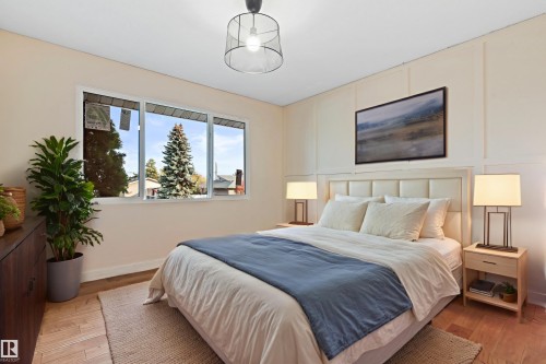 7203 93 Avenue, Edmonton, AB - Indoor Photo Showing Bedroom