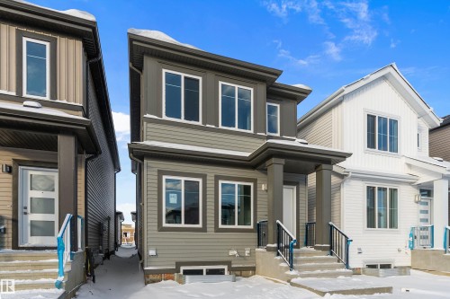 442 Crystal Creek Link, Leduc, AB - Outdoor With Facade