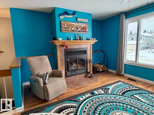1307 36 Street, Edmonton, AB - Indoor With Fireplace