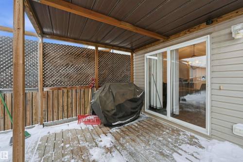 21017 60 Avenue Nw, Edmonton, AB - Outdoor With Deck Patio Veranda With Exterior