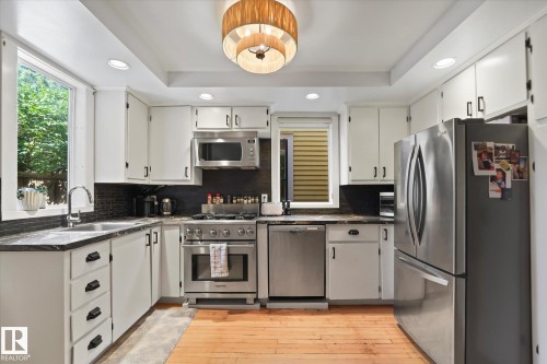 10838 126 Street, Edmonton, AB - Indoor Photo Showing Kitchen