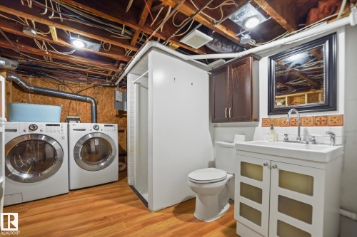 10838 126 Street, Edmonton, AB - Indoor Photo Showing Laundry Room