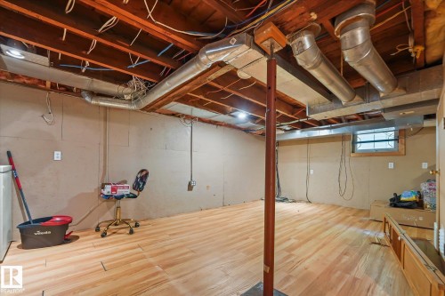10838 126 Street, Edmonton, AB - Indoor Photo Showing Basement
