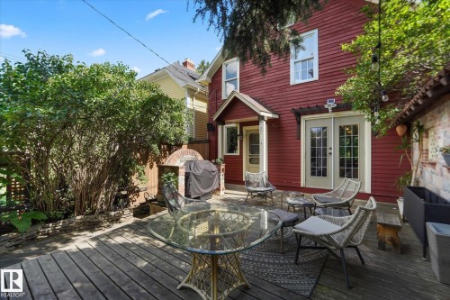 10838 126 Street, Edmonton, AB - Outdoor With Deck Patio Veranda