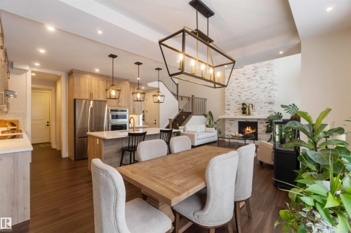 53 Deer Meadow Crescent, Fort Saskatchewan, AB - Indoor Photo Showing Dining Room