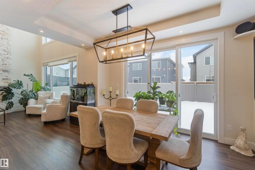 53 Deer Meadow Crescent, Fort Saskatchewan, AB - Indoor Photo Showing Dining Room