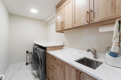 53 Deer Meadow Crescent, Fort Saskatchewan, AB - Indoor Photo Showing Laundry Room