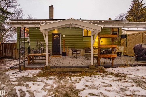 10903 132 Street, Edmonton, AB - Outdoor With Deck Patio Veranda