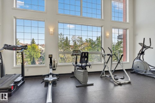 420 12110 106 Avenue, Edmonton, AB - Indoor Photo Showing Gym Room