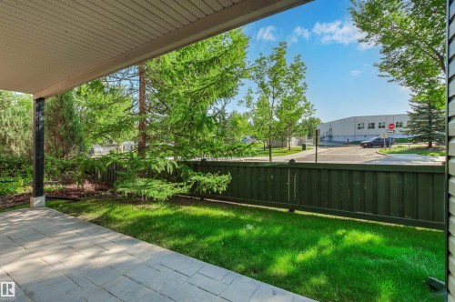 112 12408 15 Avenue, Edmonton, AB - Outdoor With Deck Patio Veranda With Backyard