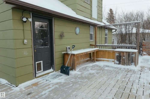 4503 53 Avenue, Barrhead, AB - Outdoor With Deck Patio Veranda With Exterior