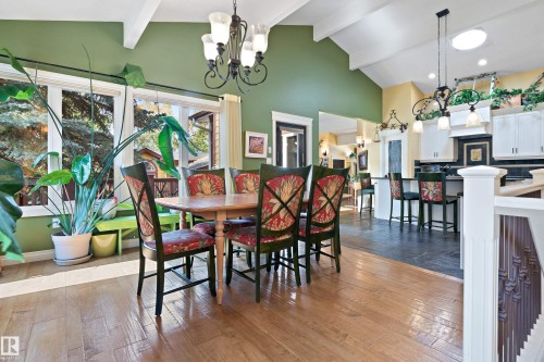 5704 144 Street, Edmonton, AB - Indoor Photo Showing Dining Room