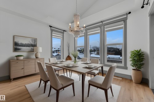 3608 Parker Close, Edmonton, AB - Indoor Photo Showing Dining Room